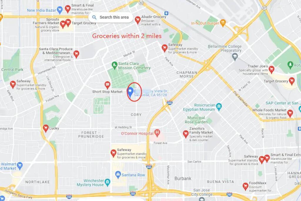 Great View & Bright 3Br Home /Ac/ San Jose Ngoại thất bức ảnh
